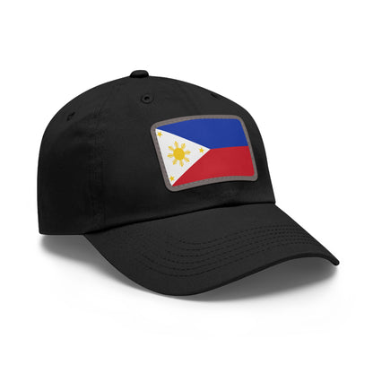 Philippines Leather Patch Hat