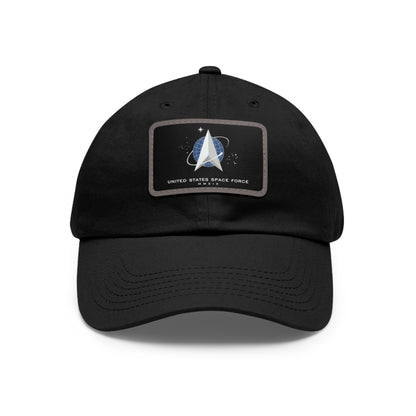 US Space Force Leather Patch Hat