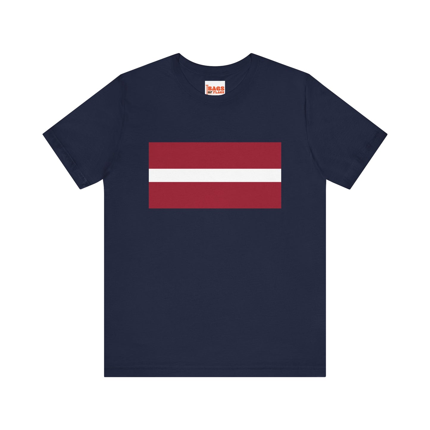 Latvia Flag on T-shirt