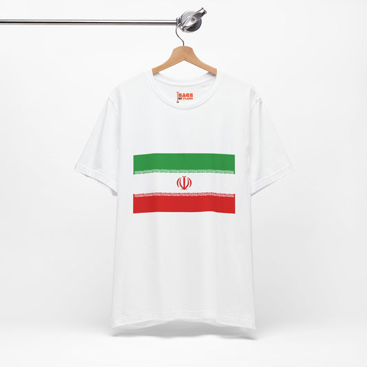 Iran Flag on T-shirt
