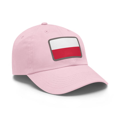Poland Leather Patch Hat