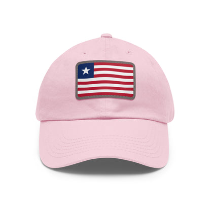 Liberia Leather Patch Hat