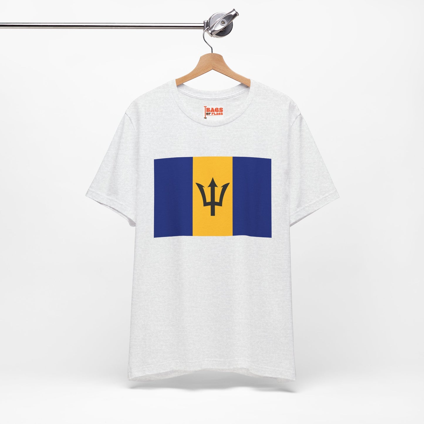 Barbados Flag on T-shirt
