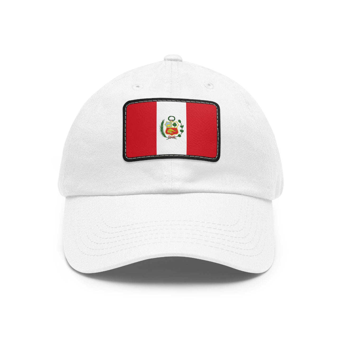 Peru Leather Patch Hat