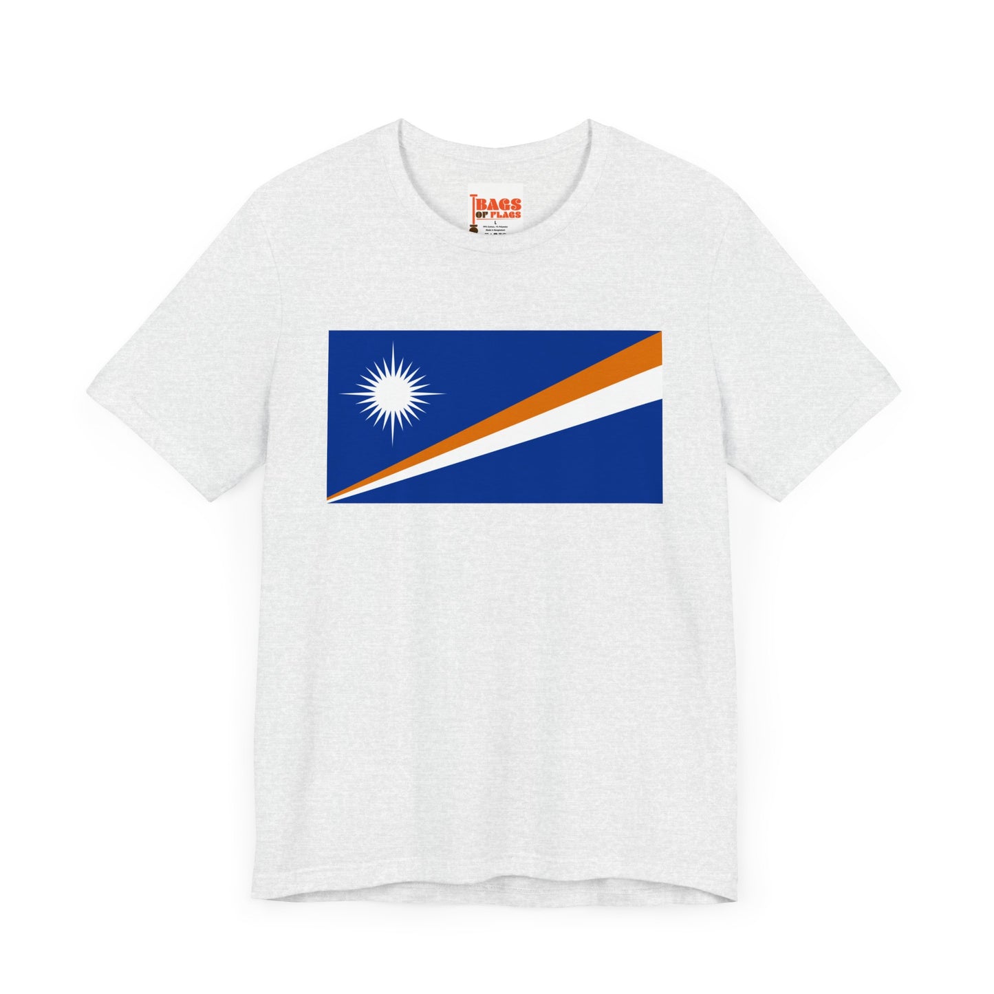 Marshall Islands Flag on T-shirt