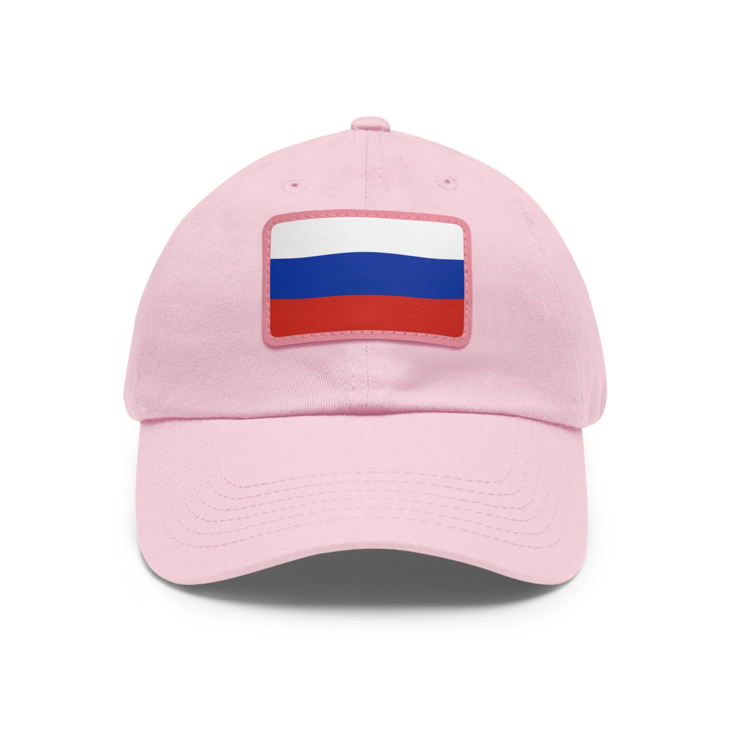Russia Leather Patch Hat