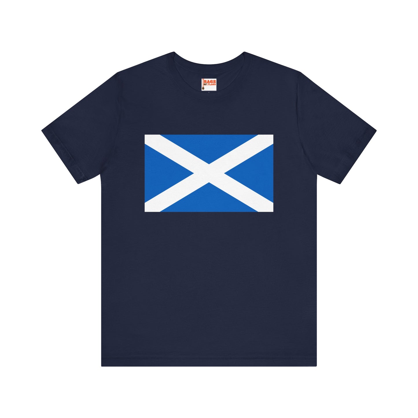 Scotland Flag on T-shirt