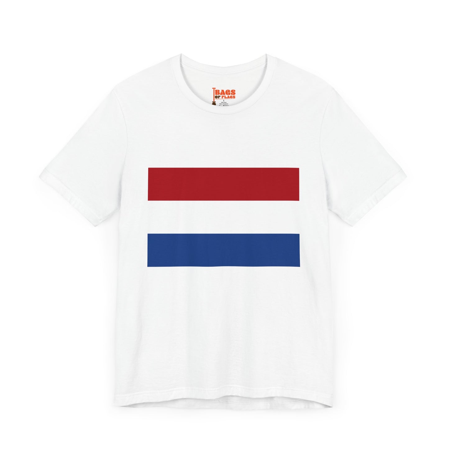 Netherlands Flag on T-shirt