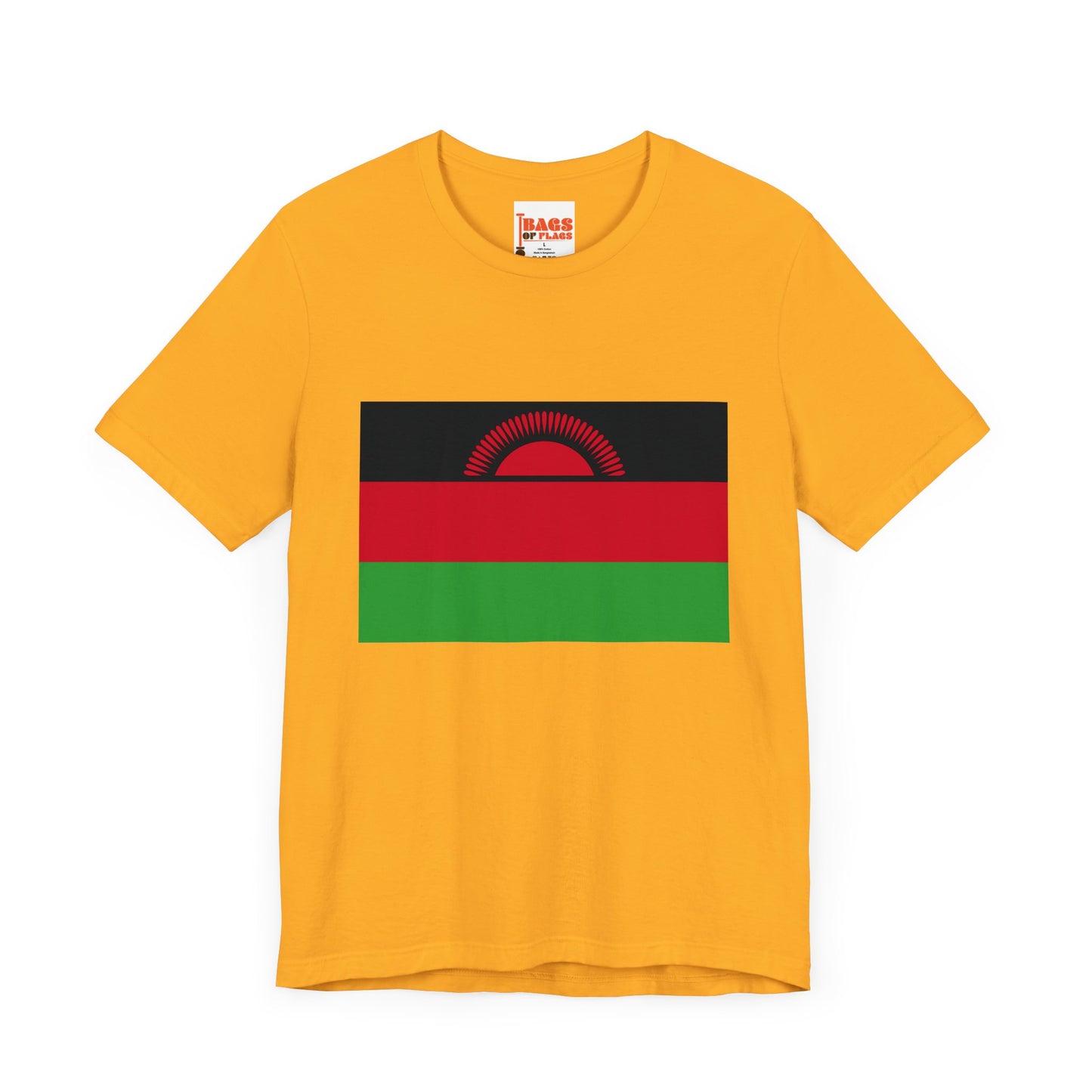 Malawi Flag on T-shirt