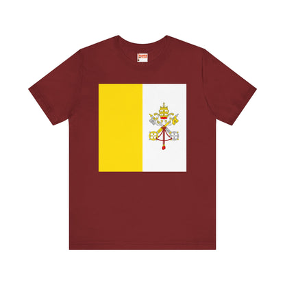Vatican City Flag on T-shirt