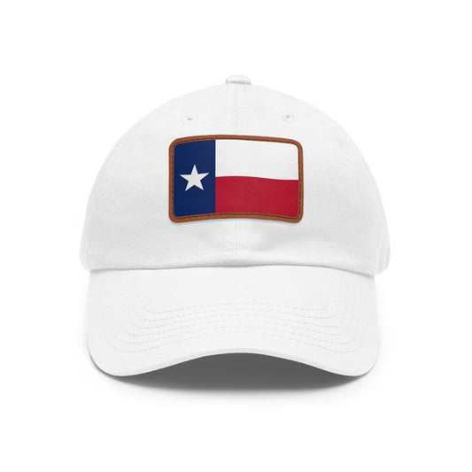 Texas Leather Patch Hat