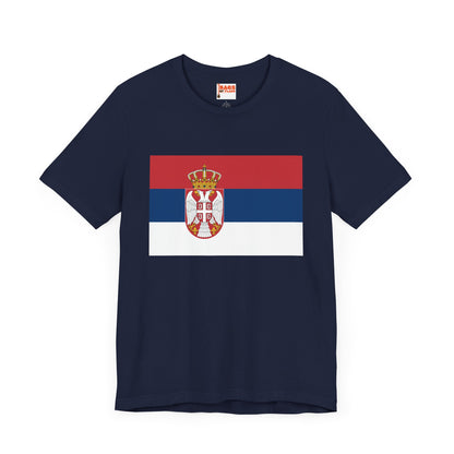 Serbia Flag on T-shirt