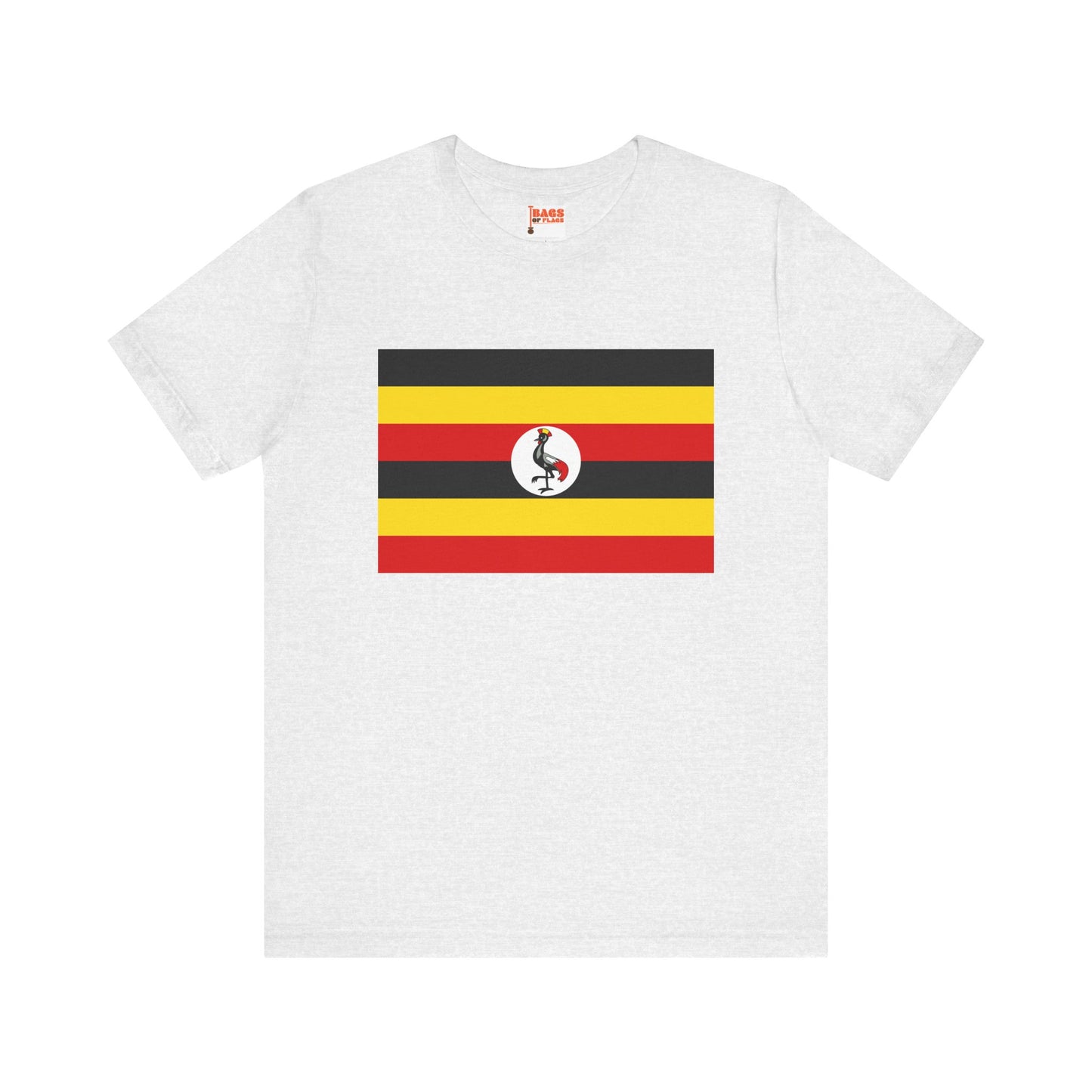 Uganda Flag on T-shirt