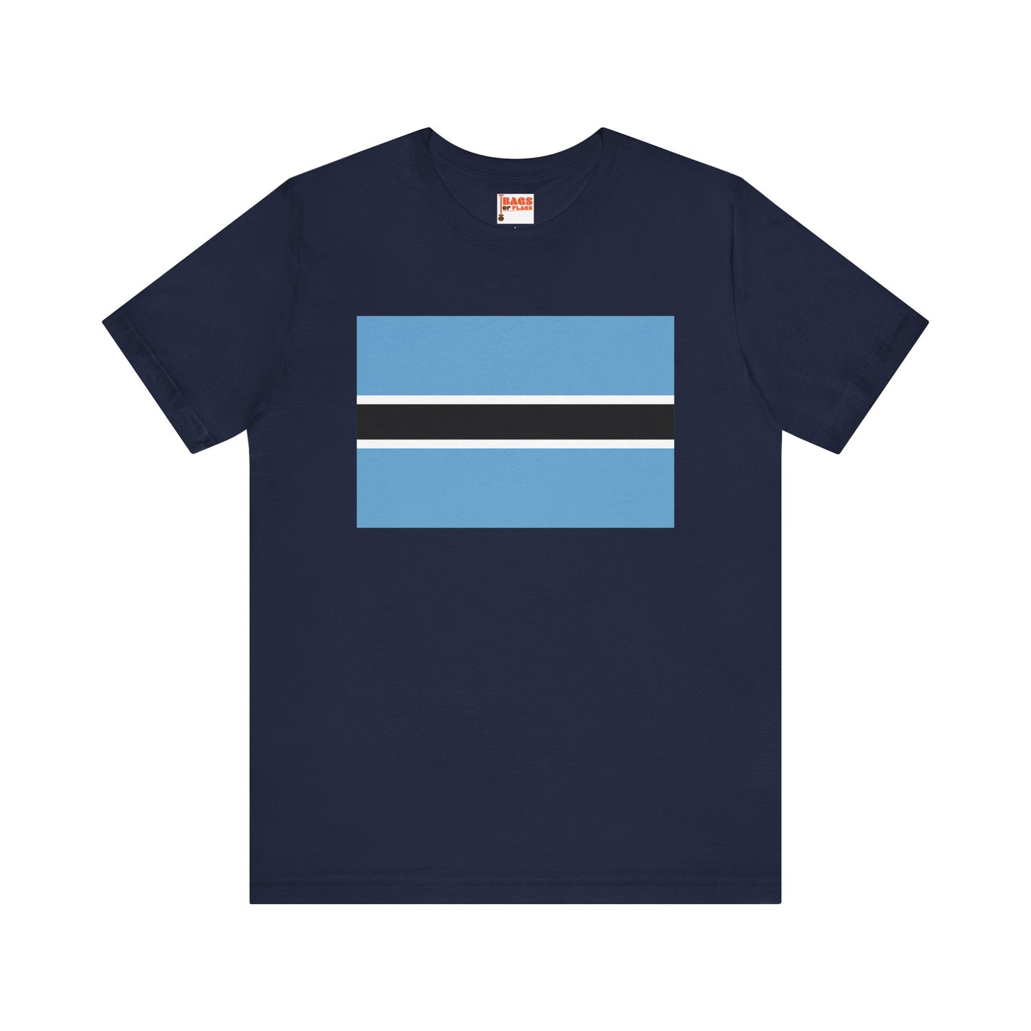 Botswana Flag on T-shirt