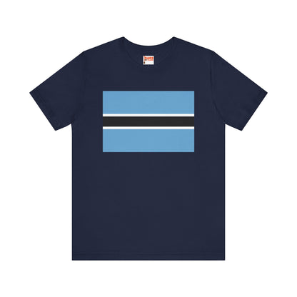 Botswana Flag on T-shirt