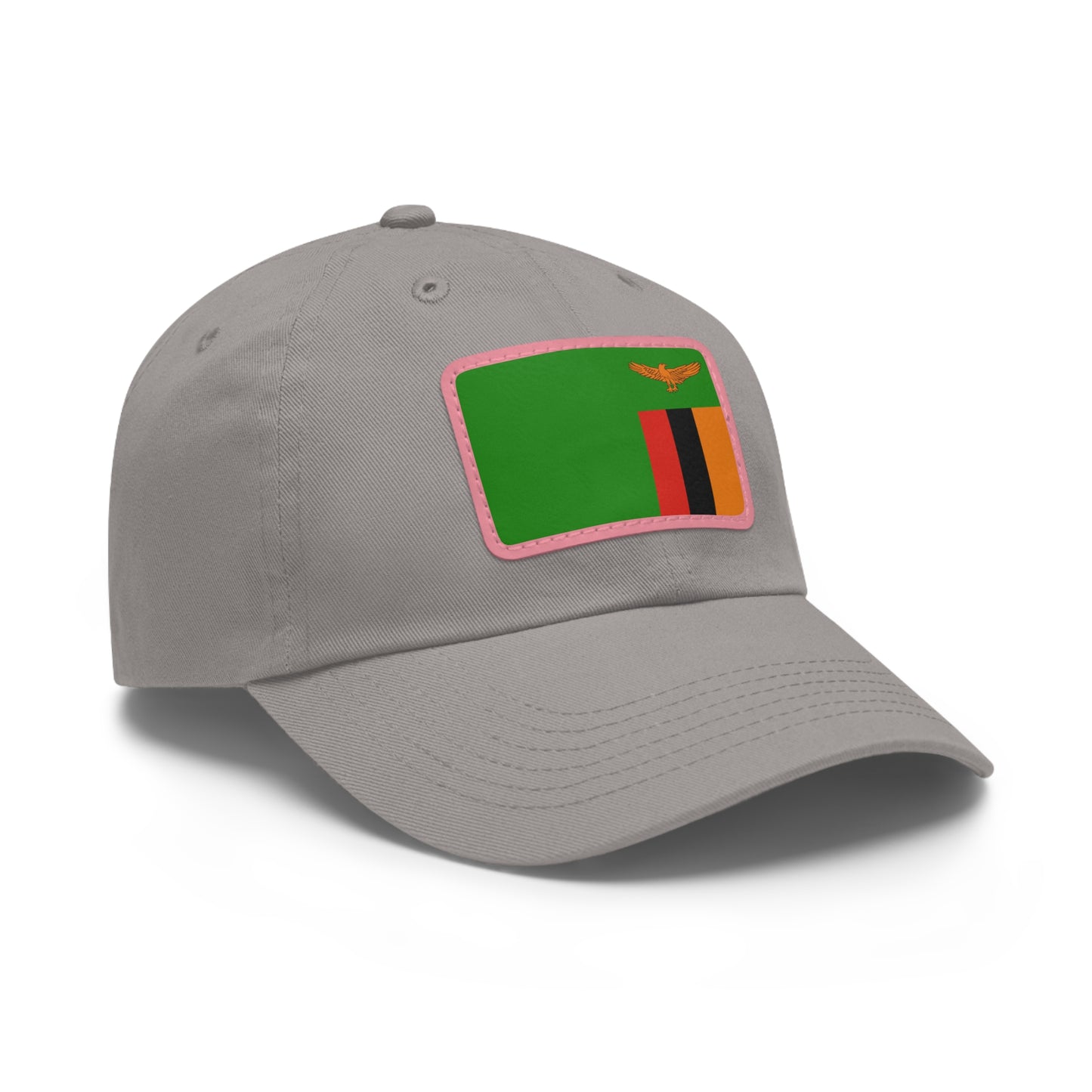 Zambia Leather Patch Hat