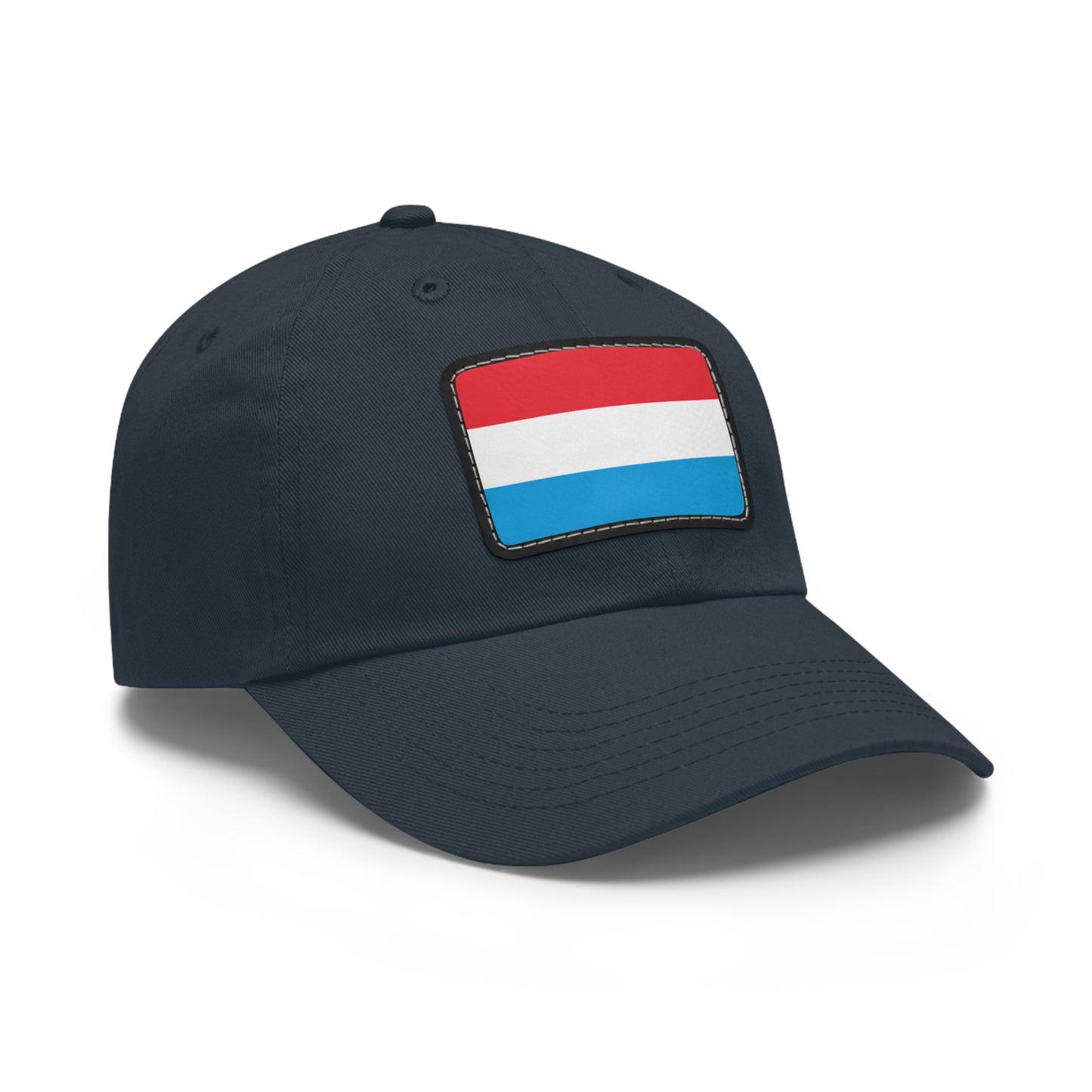 Luxembourg Leather Patch Hat