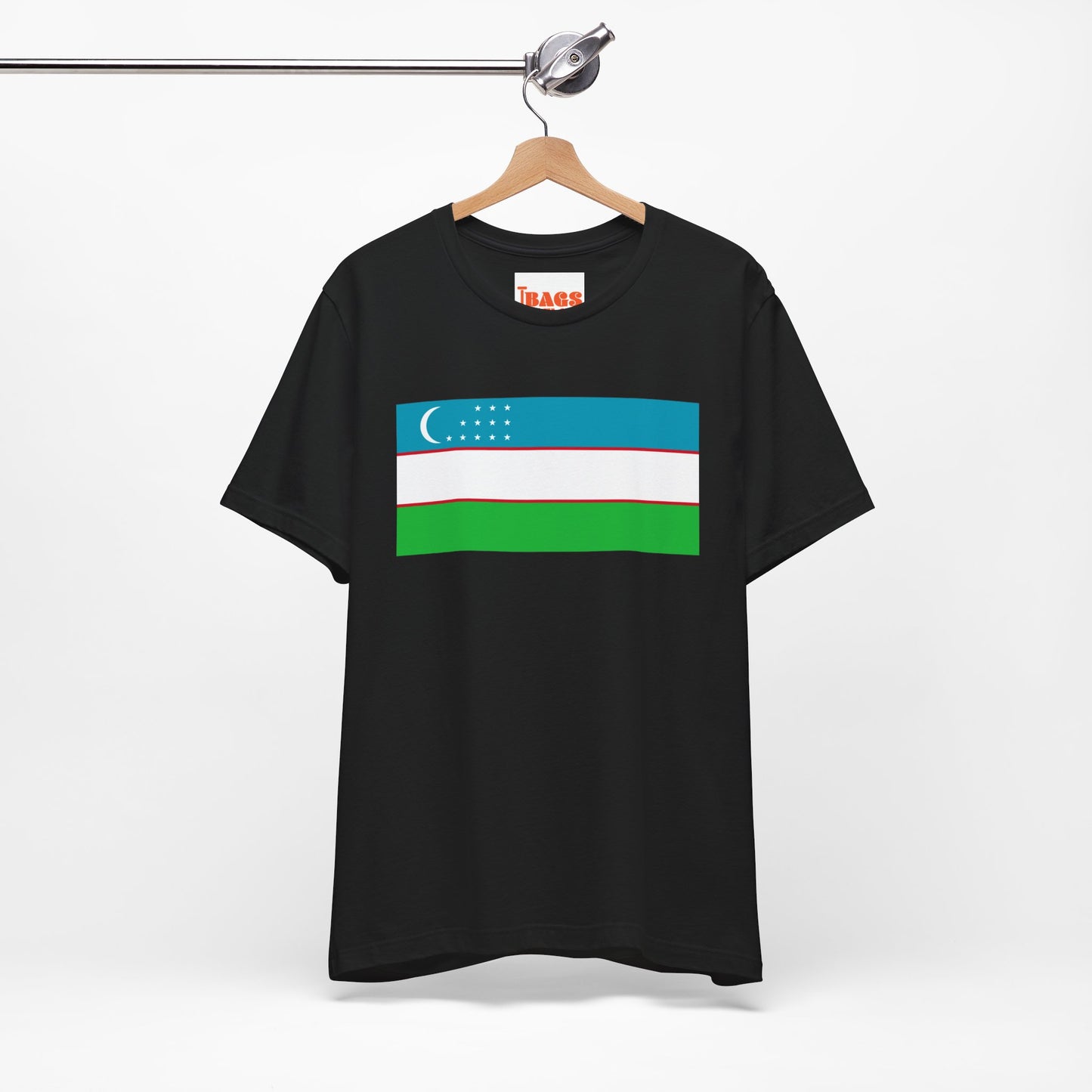 Uzbekistan Flag on T-shirt