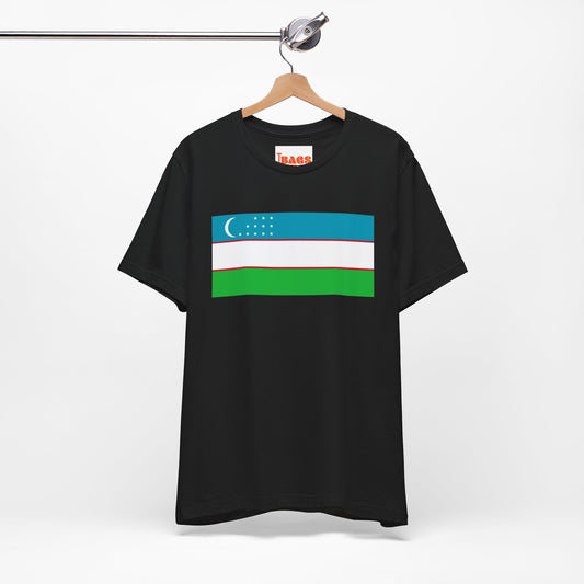 Uzbekistan Flag on T-shirt