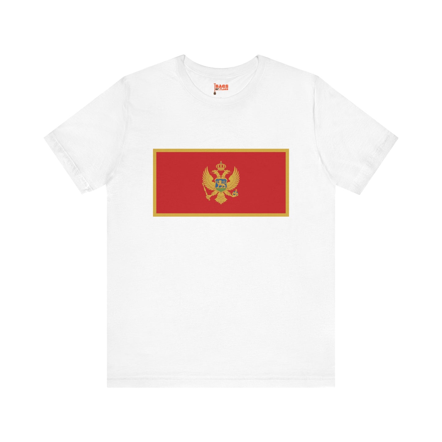 Montenegro Flag on T-shirt
