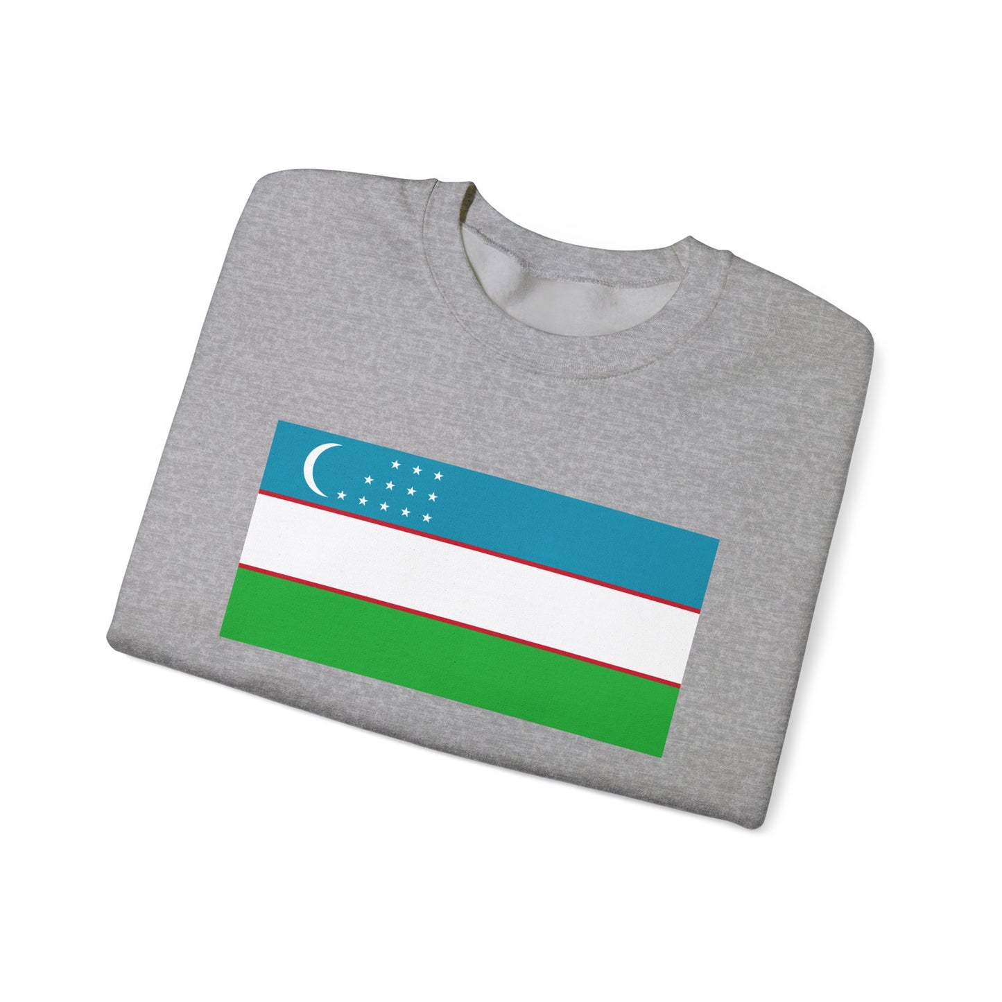 Uzbekistan Flag Sweatshirt