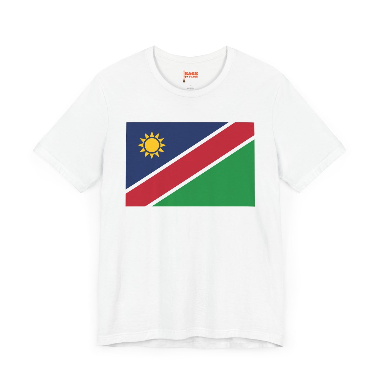 Namibia Flag on T-shirt