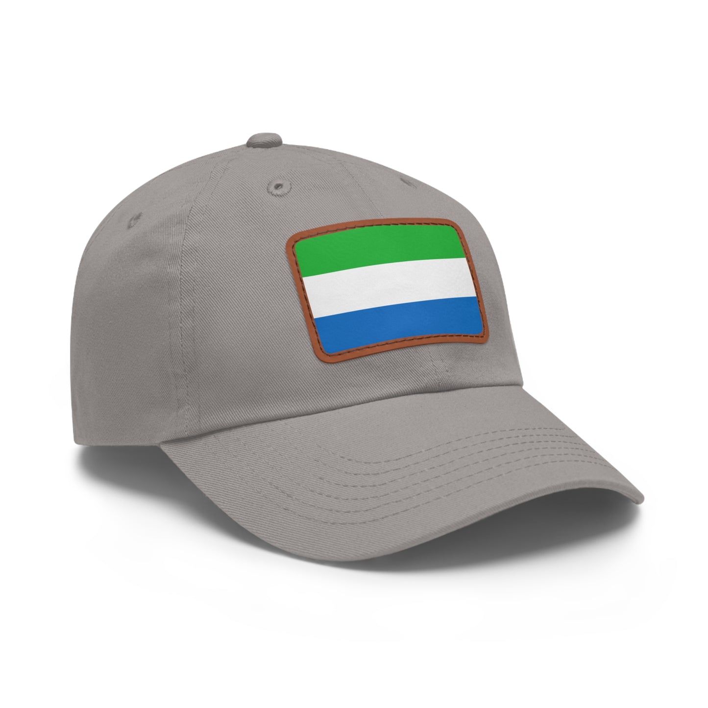 Sierra Leone Leather Patch Hat