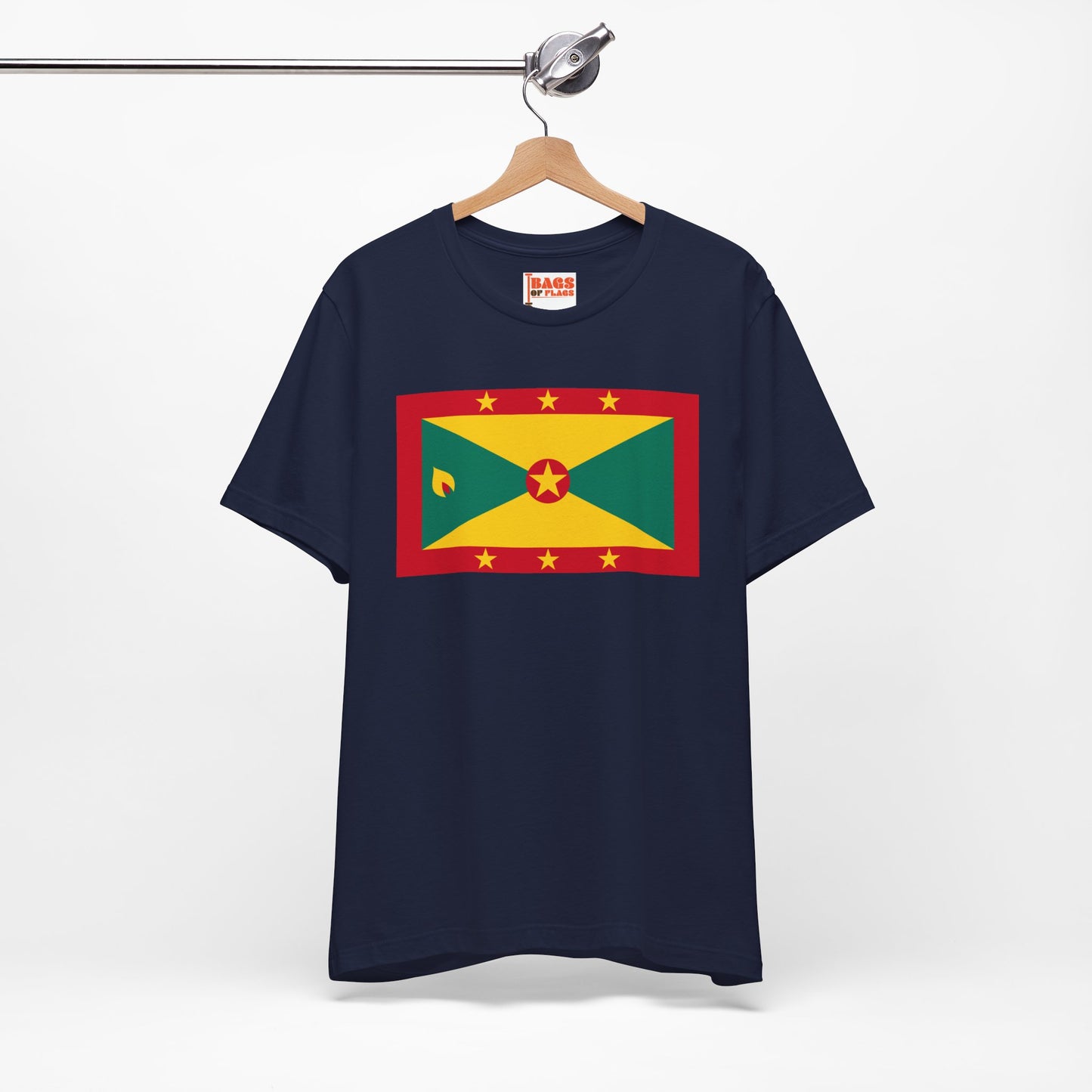 Grenada Flag on T-shirt