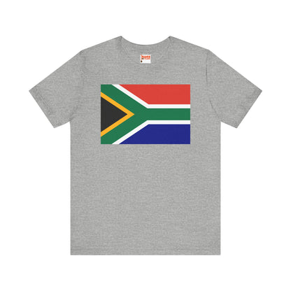 South Africa Flag on T-shirt