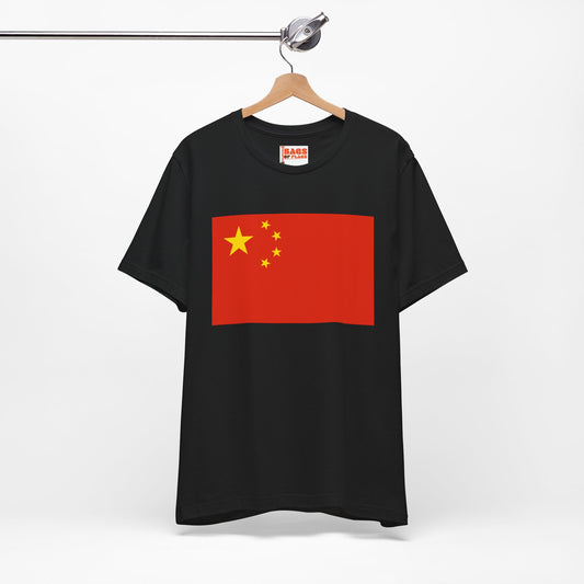 China Flag on T-shirt