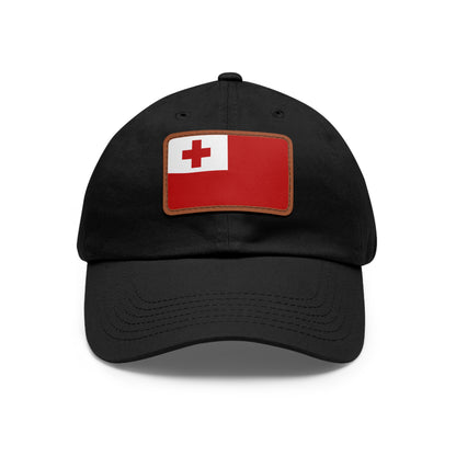 Tonga Leather Patch Hat