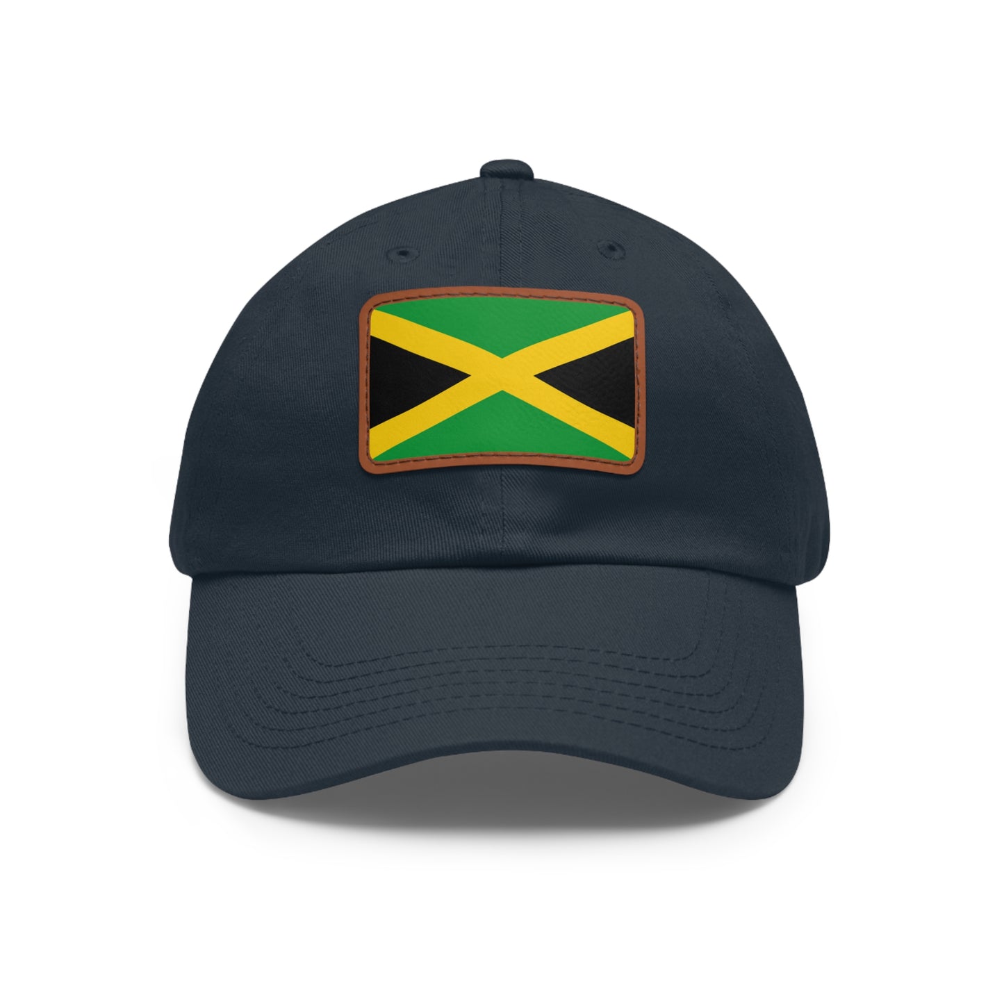 Jamaica Leather Patch Hat