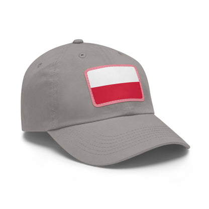 Poland Leather Patch Hat