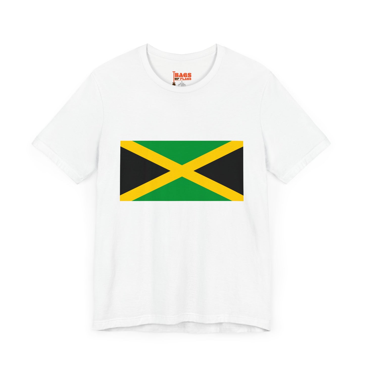 Jamaica Flag on T-shirt