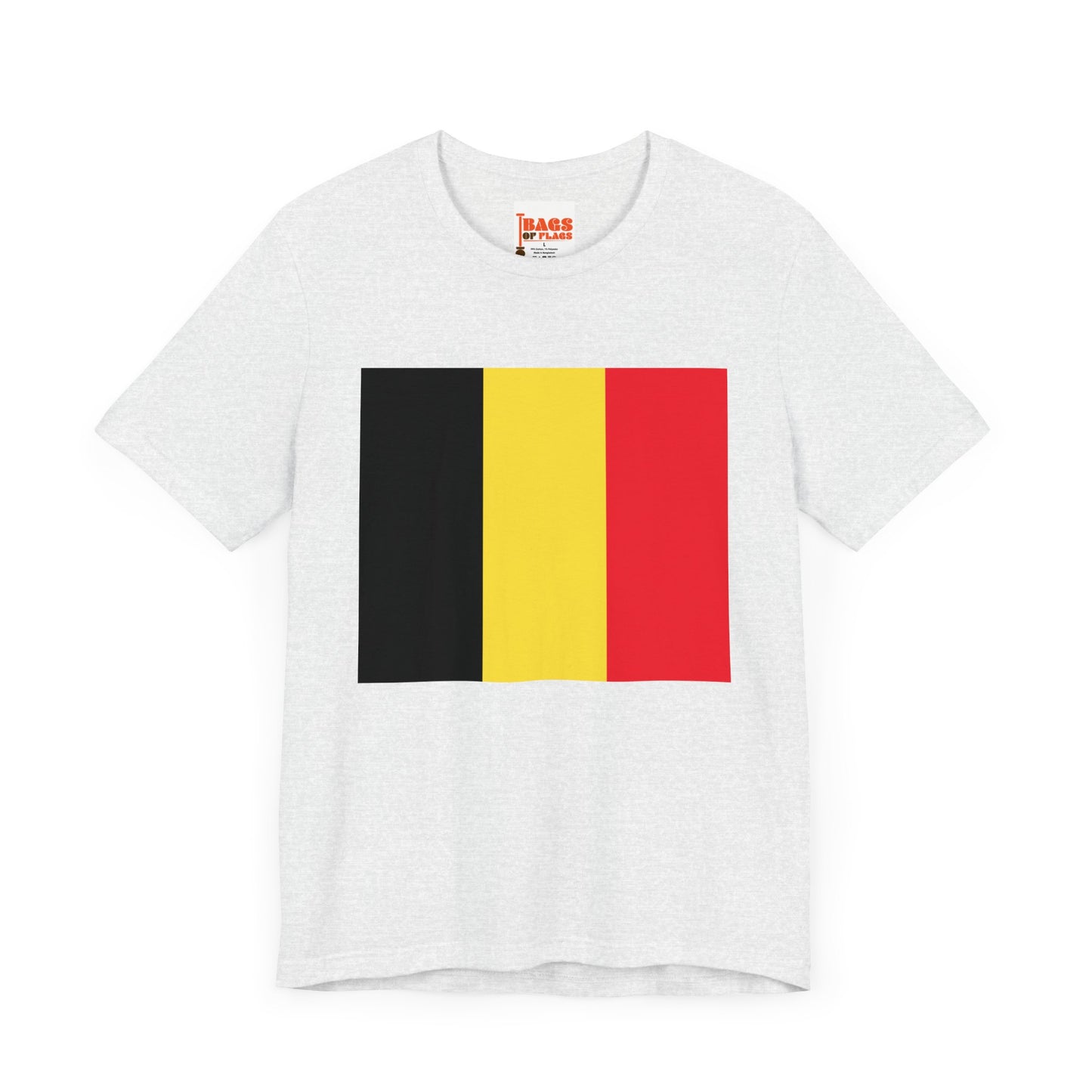 Belgium Flag on T-shirt