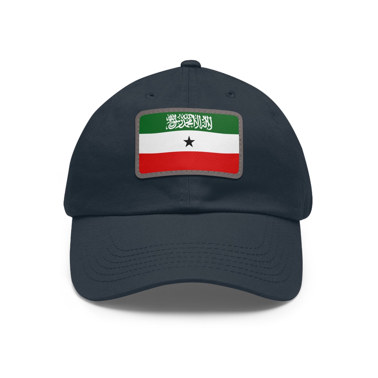 Somaliland Leather Patch Hat