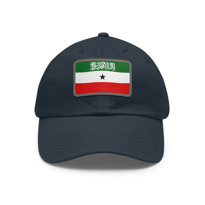 Somaliland Leather Patch Hat