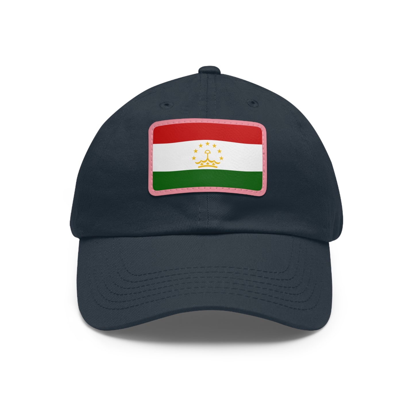 Tajikistan Leather Patch Hat