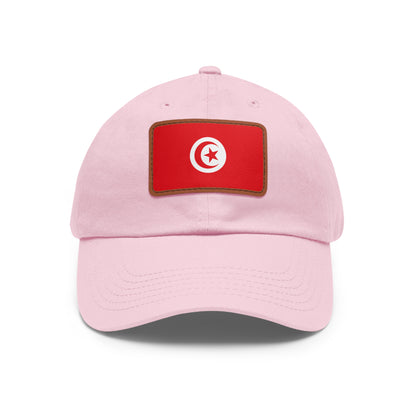 Tunisia Leather Patch Hat