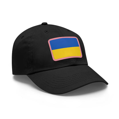 Ukraine Leather Patch Hat