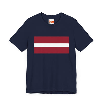 Latvia Flag on T-shirt