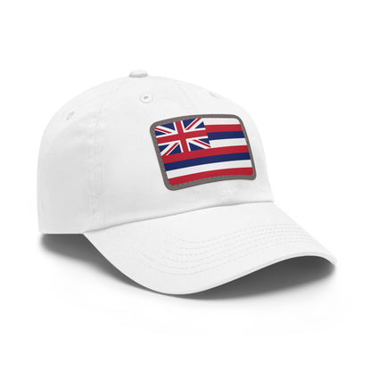 Hawaii Leather Patch Hat
