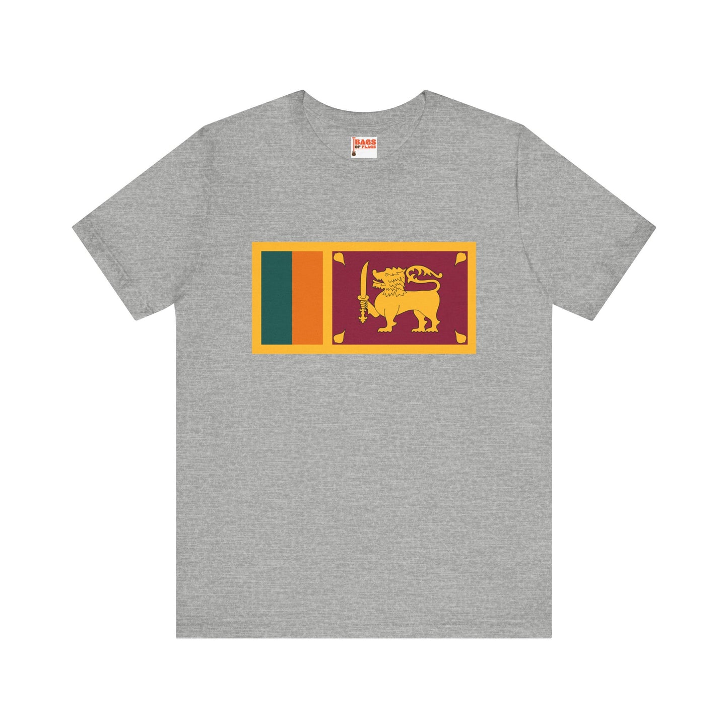 Sri Lanka Flag on T-shirt