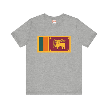 Sri Lanka Flag on T-shirt