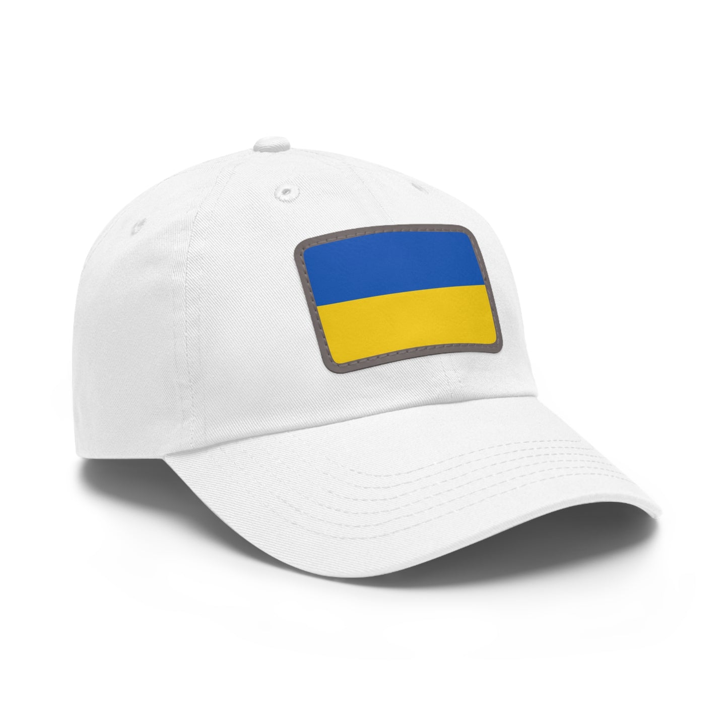 Ukraine Leather Patch Hat