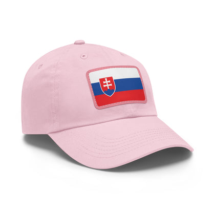 Slovakia Leather Patch Hat