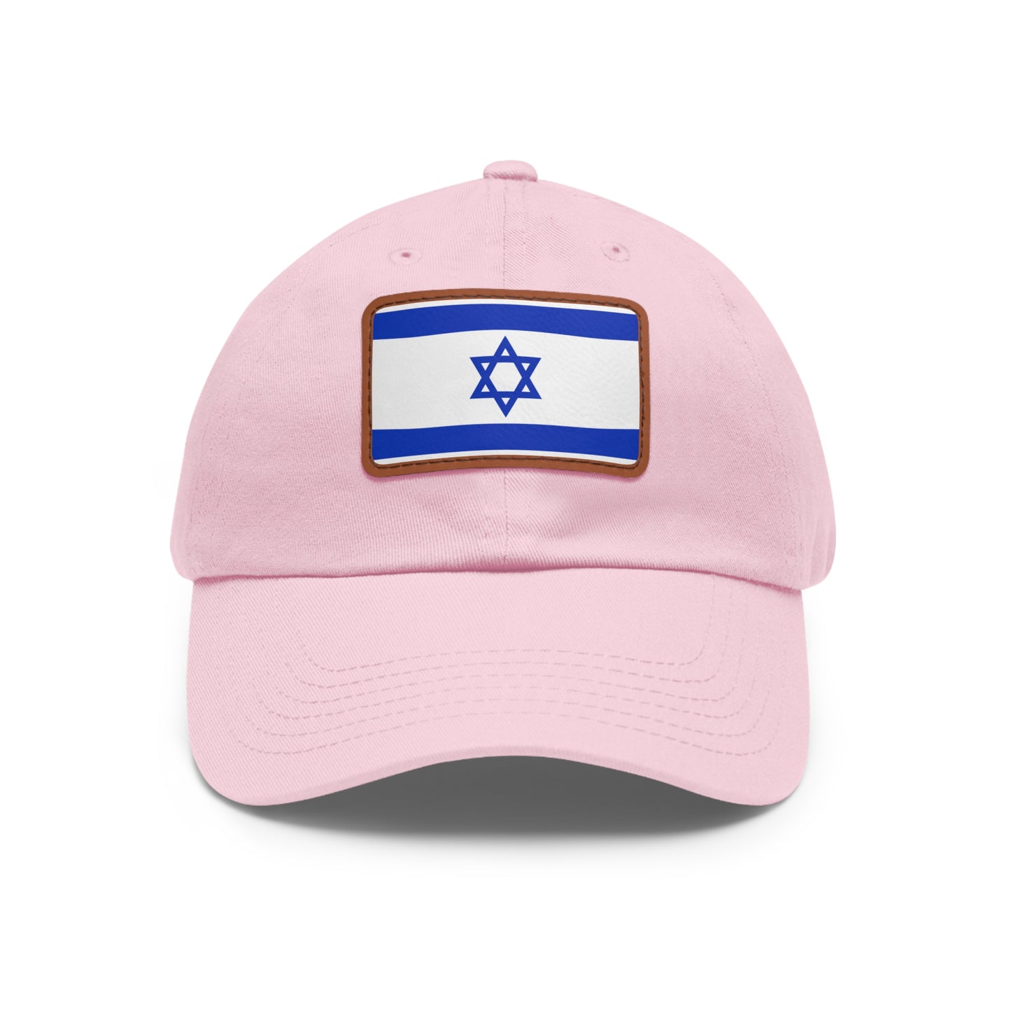 Israel Leather Patch Hat