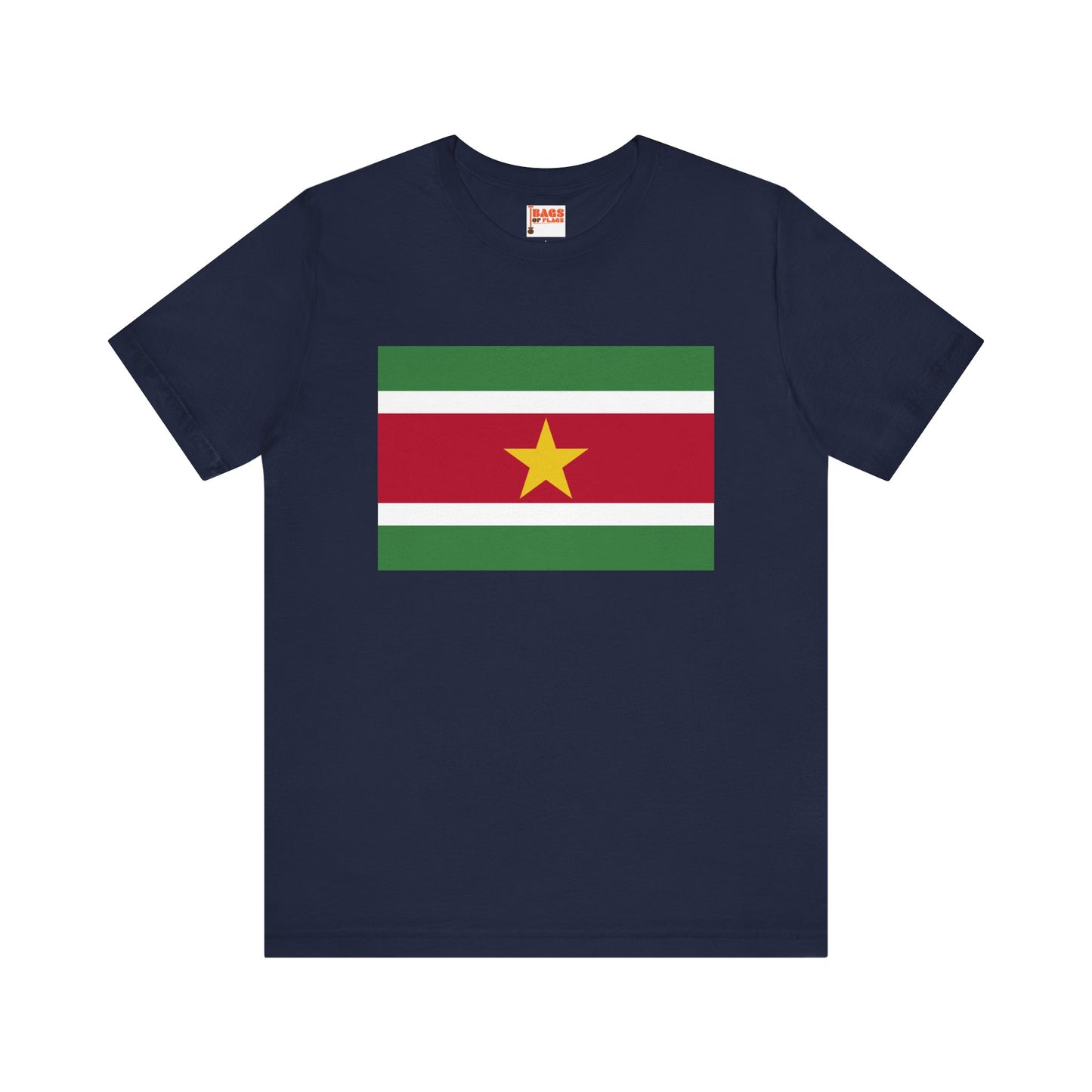 Suriname Flag on T-shirt
