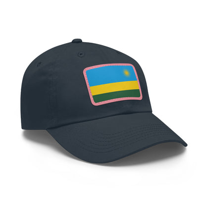 Rwanda Leather Patch Hat