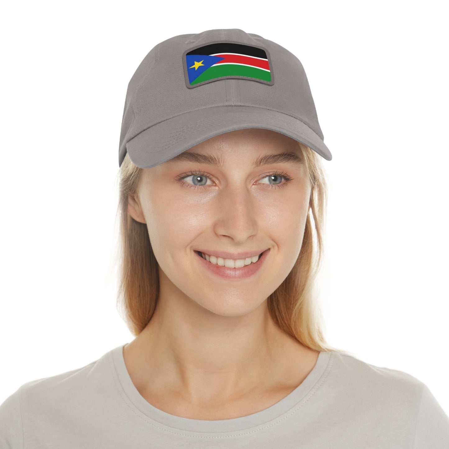 South Sudan Leather Patch Hat